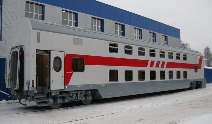 двухэтажные поезда в России