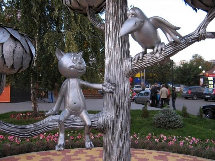 памятник котенку с улицы Лизюкова