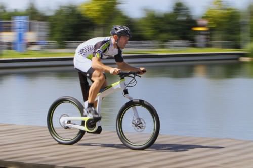 электрический велосипед на солнечной энергии